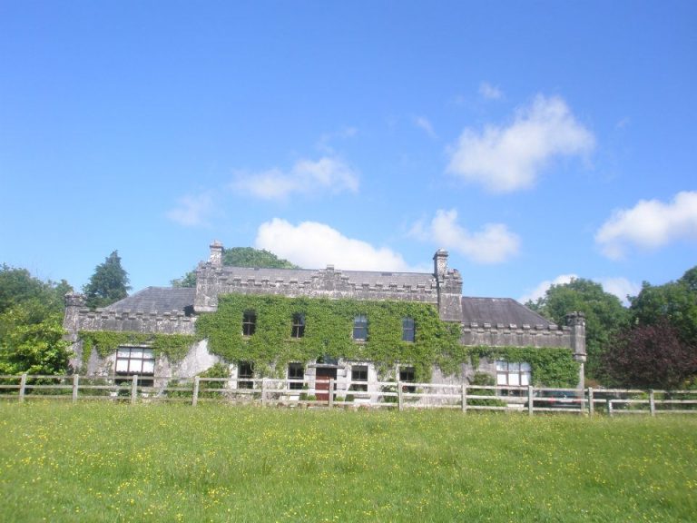 exterior photo of historic guesthouse Newpark House in Ennis, Co Clare